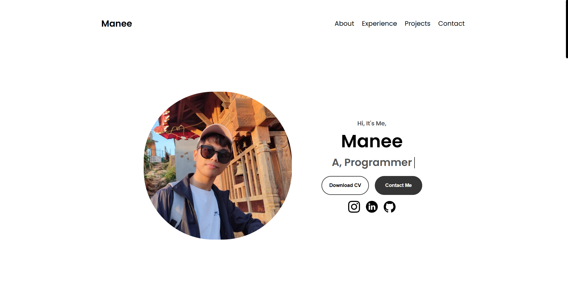 Old Portfolio Page
